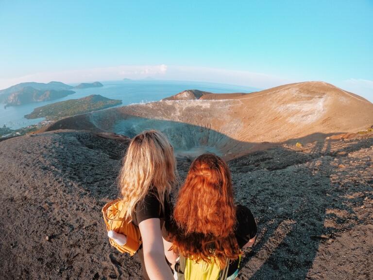 Vulcano kráter, Vulcano, Liparské ostrovy