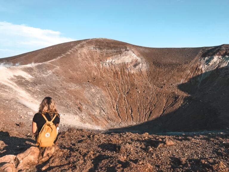 Vulcano kráter, Vulcano, Liparské ostrovy