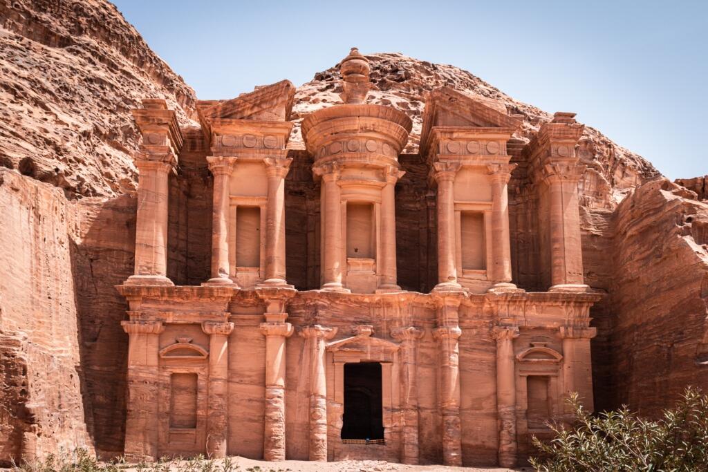 Monastery, Jordánsko, Petra