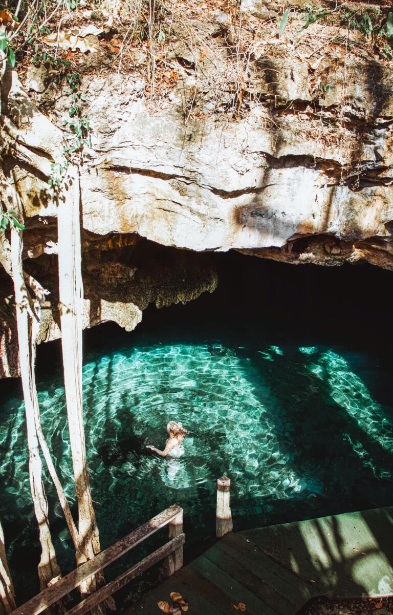 Cenote Dzombakal, Merida, Mexiko