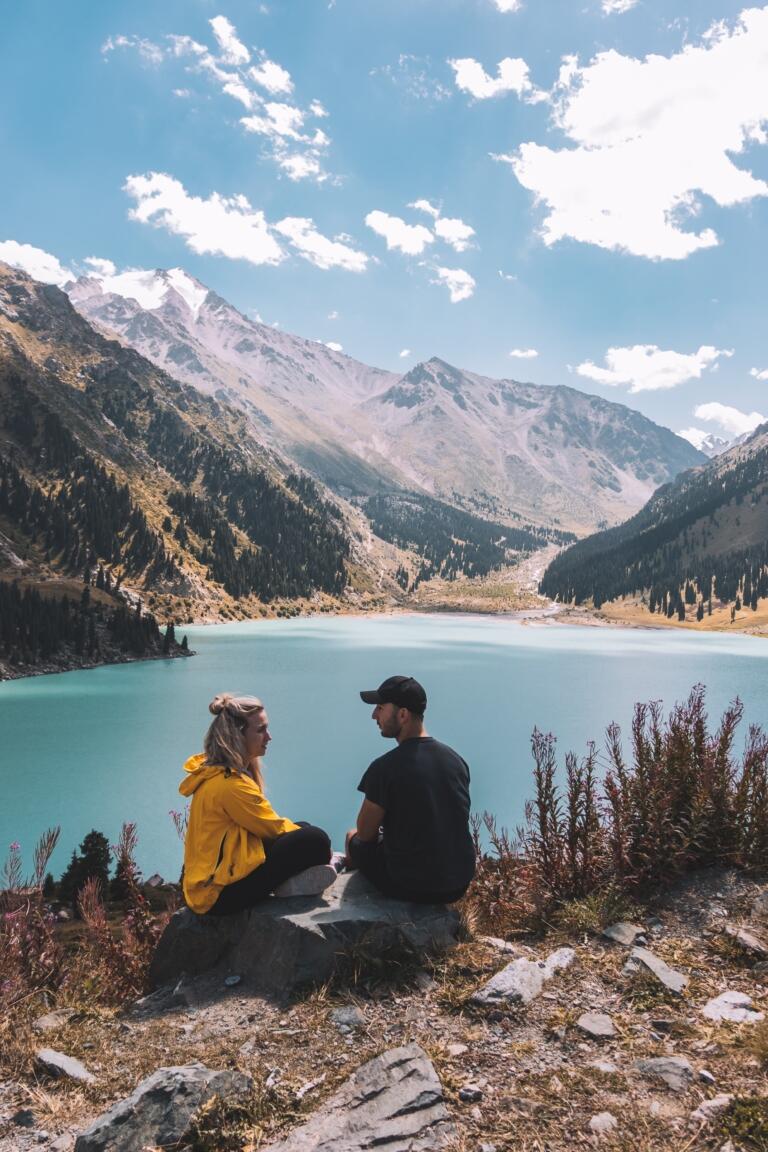 Velké Almatinské jezero, Kazachstán