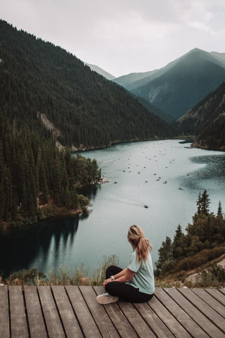 Jezero Kolsai, Kazachstán