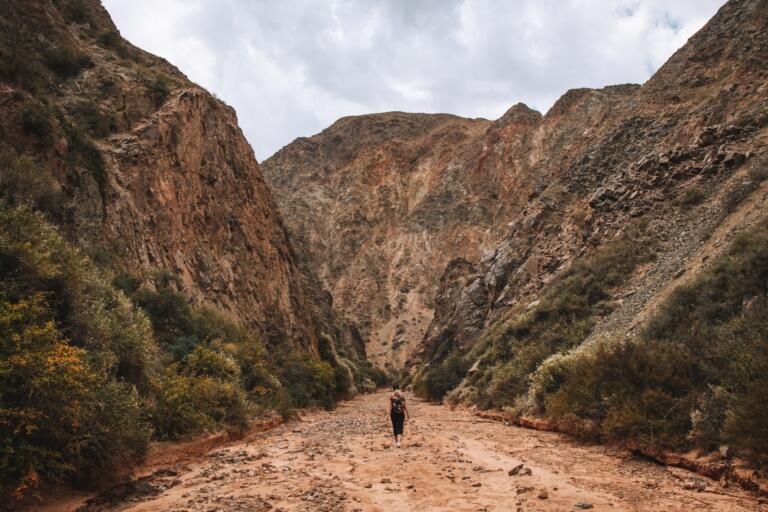 Kaňon Konorchek, Kyrgyzstán