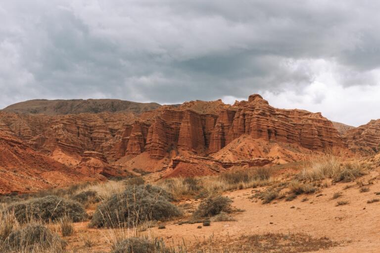 Kaňon Konorchek, Kyrgyzstán