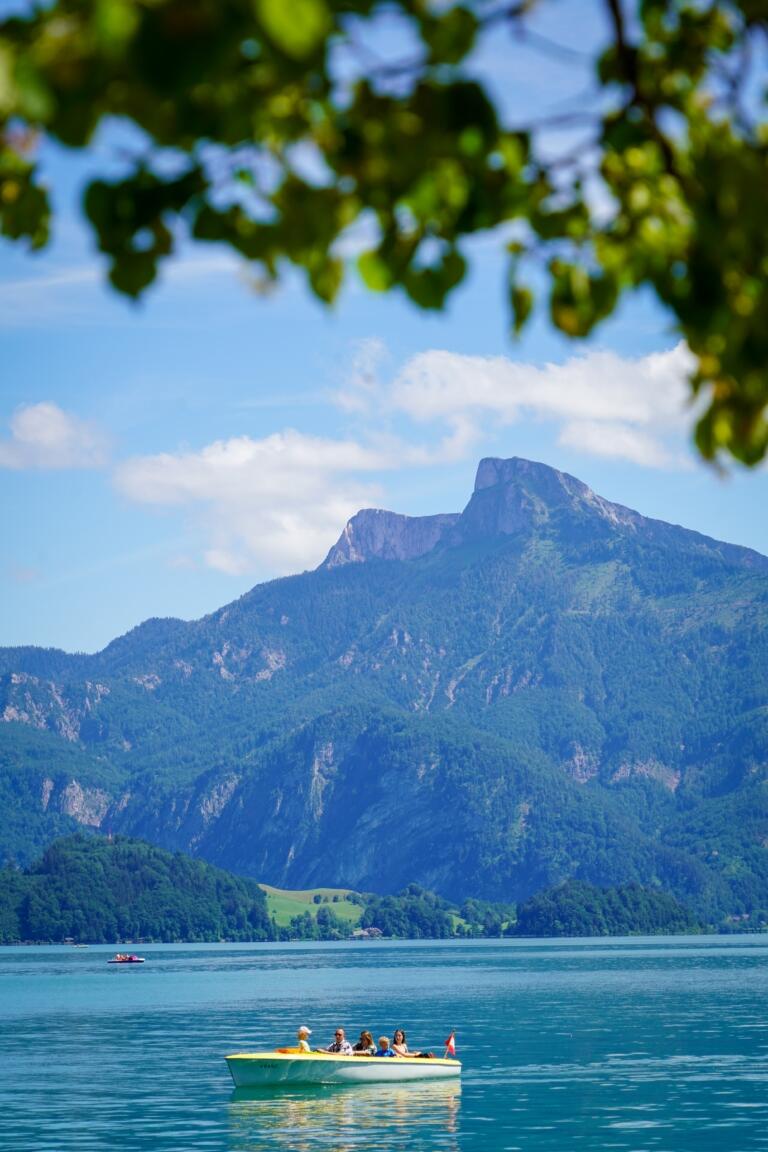 Jezero Mondsee, Rakousko