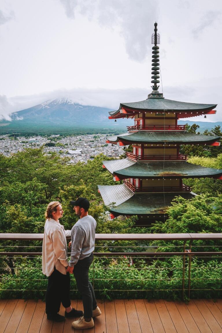 Chureito pagoda, Japonsko