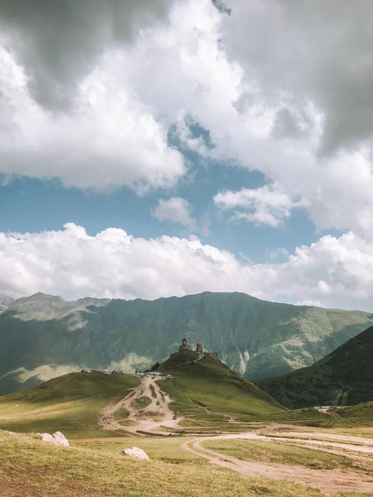 Kostel nejsvětější trojice, Kazbegi Gruzie