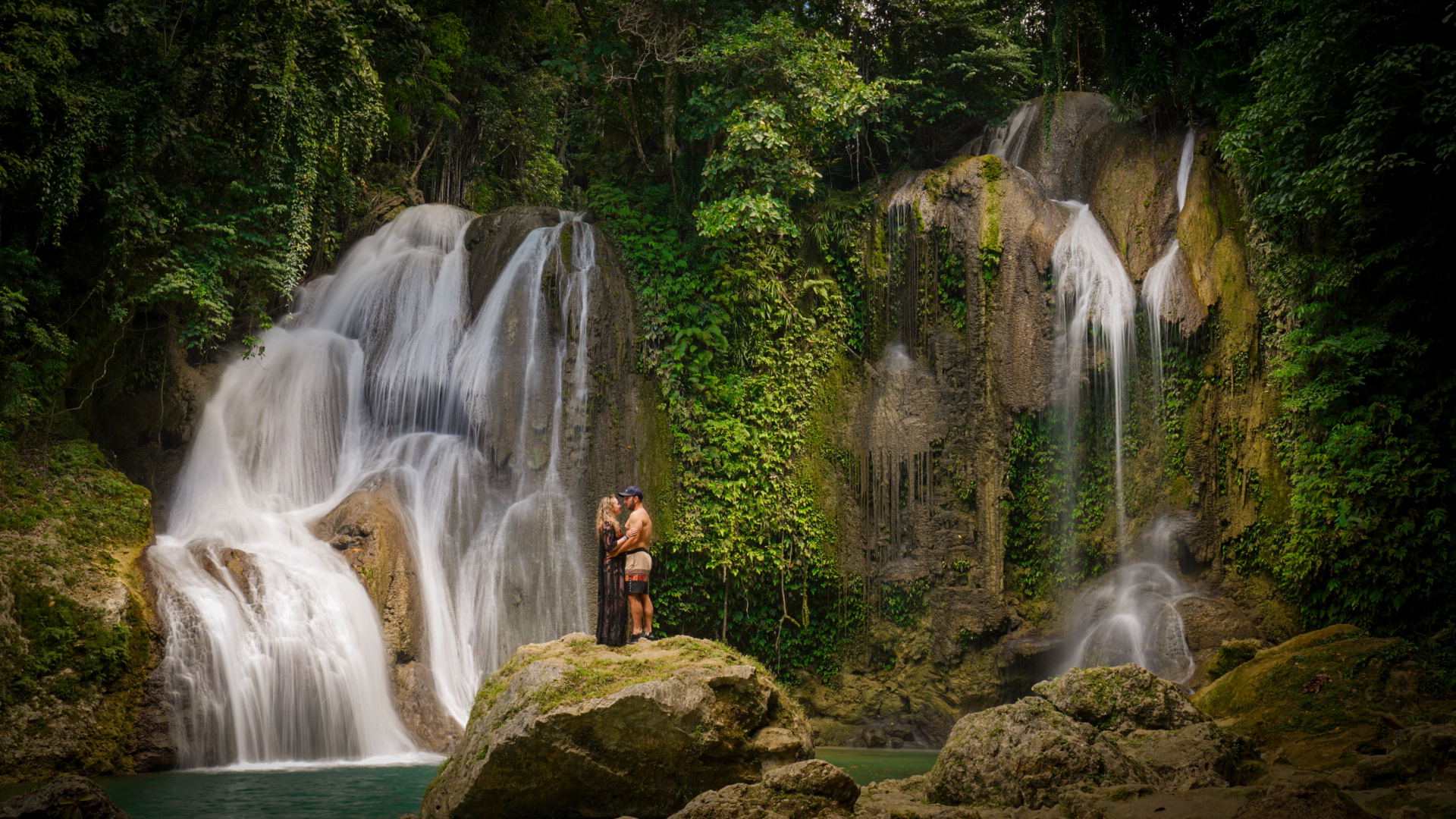 Phagong Falls, Bohol, Filipíny